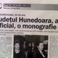 Săptămâna trecută, Amarildo Szekely ne spunea, în Ziarul Hunedoreanului: “Judeţul Hunedoara, are, oficial, o monografie”. Interesant, dar cam multe virgule în titlul ăla, nu vi se pare? 