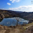Un lac cu o suprafaţă de aproape cinci hectare şi o adâncime de 60 de metri a apărut în ultimii doi ani lângă oraşul Hunedoara.