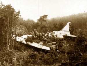 Un avion similar cu cel prăbuşit la Rişculiţa, într-un accident identic, cam în aceeaşi perioadă istorică  sursa foto: aviation-safety.net