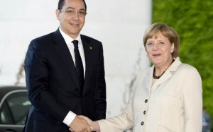 Victor Ponta şi Angela Merkel