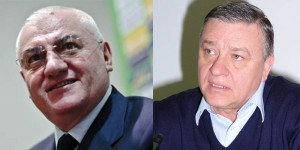 Dumitru Dragomir şi Mircea Sandu, două personaje controversate, care se menţin la cârma fotbalului românesc