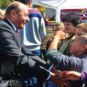 Traian Băsescu la Ţebea, septembrie 2013