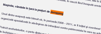 dumpping