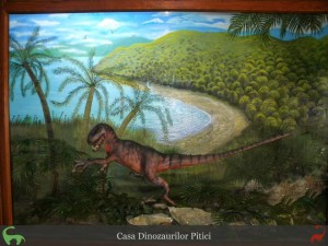 Turiştii care vizitează Casa Dinozaurilor Pitici pot să afle o mulţime de detalii despre fauna preistorică a Ţării Haţegului.
