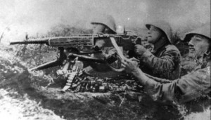 Cuiburile mitralieră se numărau printre ţintele prioritare ale inamicilor, în cel de-al Doilea Război Mondial