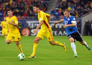 FOTBAL:ROMANIA-ESTONIA 2-0,PRELIMINARIILE CM 2014 (15.10.2013)