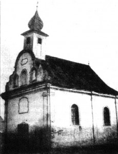 Capela armenească din centrul Devei (sursa - Arhivele Naționale)